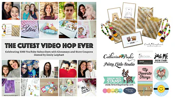 The Cutest Video Hop Ever with Special Guests + Giveaways!!