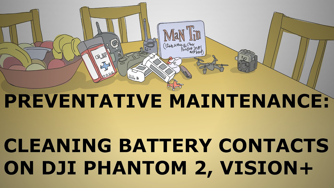 Preventative maintenance - cleaning the battery contacts on DJI Phantom 2 Vision Vision Preventative maintenance - cleaning the battery contacts on DJI Phantom 2 Vision Vision