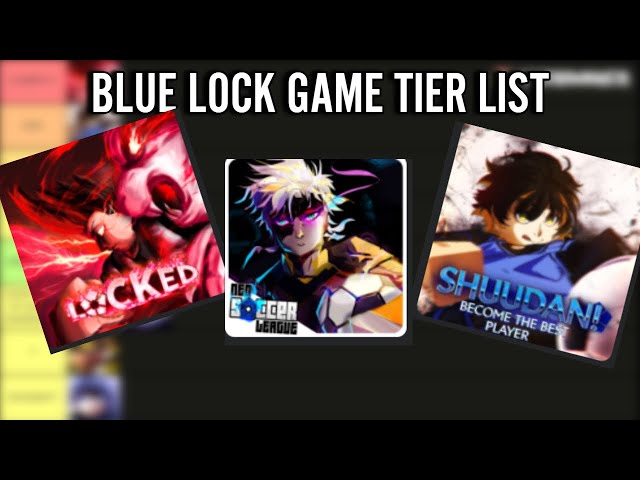 Create a blue lock Roblox games. Tier List - TierMaker