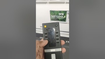 Ifb Ac Remote Function Full Demo #ifbremote#Ifbremoteuse