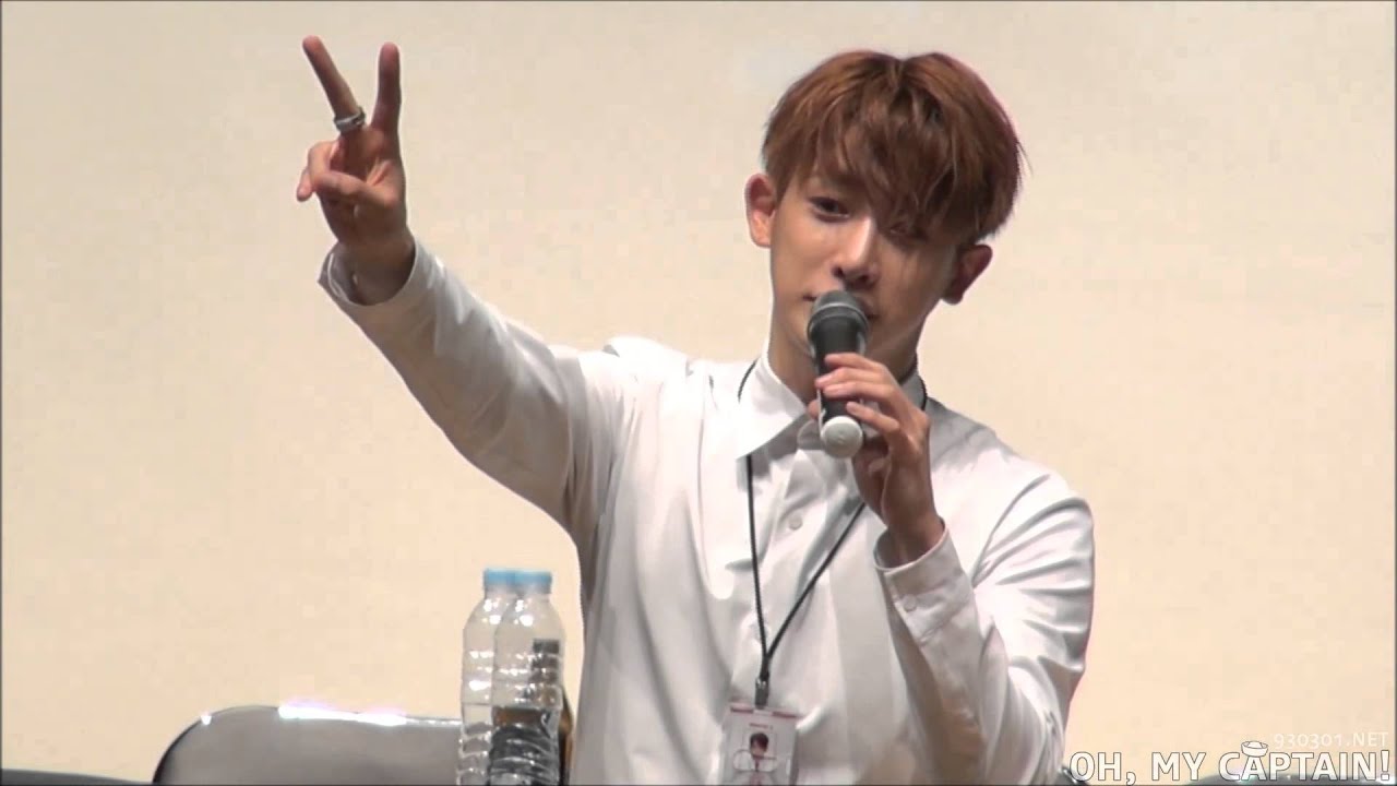 151004 MONSTA X 청량리 팬사인회 알바생 WONHO FANCAM