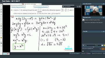 AIATS TEST 2 PAPER 2 MATHEMATICS For Class XI Studying JEE ADVANCED  2018 Q58 to 60