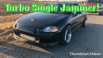 Turbo D16z6 Honda Del Sol Tuning. Hondata S300, Brian Crower Stage 3 Cam Ect