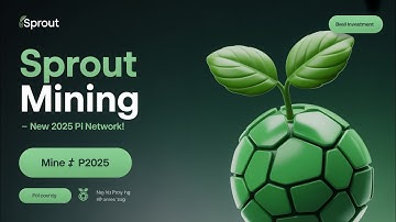 Sprout Mining.Mining sprout like Pi network.New project