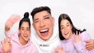 D&#39;Amelio Sisters tolerate James Charles for 4 minutes straight