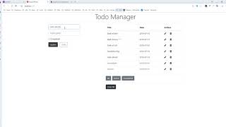 Todo-List App | Angular 8 | Asp.Net Core 2.2