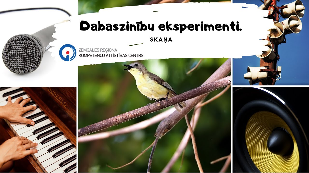 Dabaszinību eksperimenti (V) Skaņa