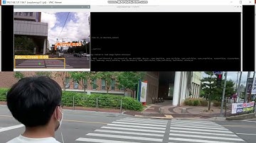횡단보도 및 신호등 인식 시연동영상