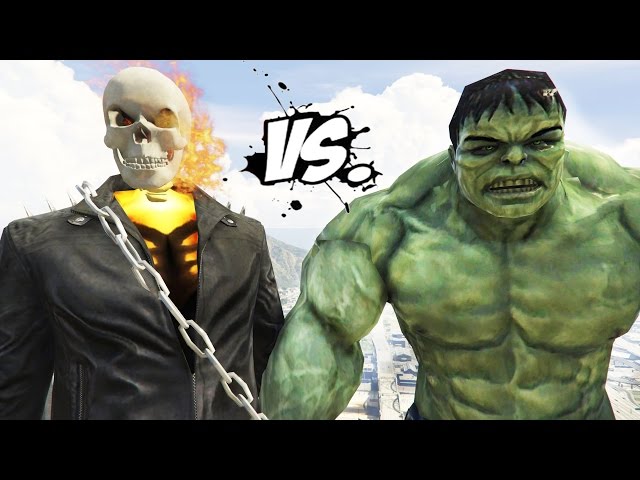 Hulk Vs Ghost Rider
