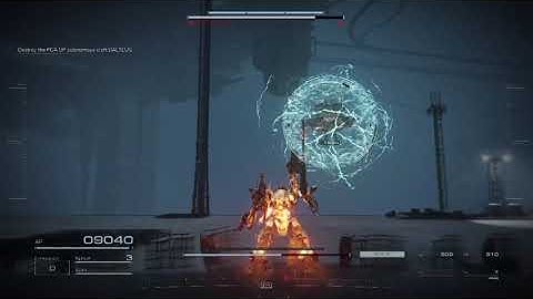 Armored Core 6: Balteus with a close-range AC