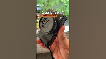 Canon G7 X Mark III 3 camera test with sample images #canon #canong7xmarkiii #cameratest