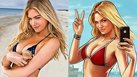 ¿Quién es la chica de la portada de GTA V?