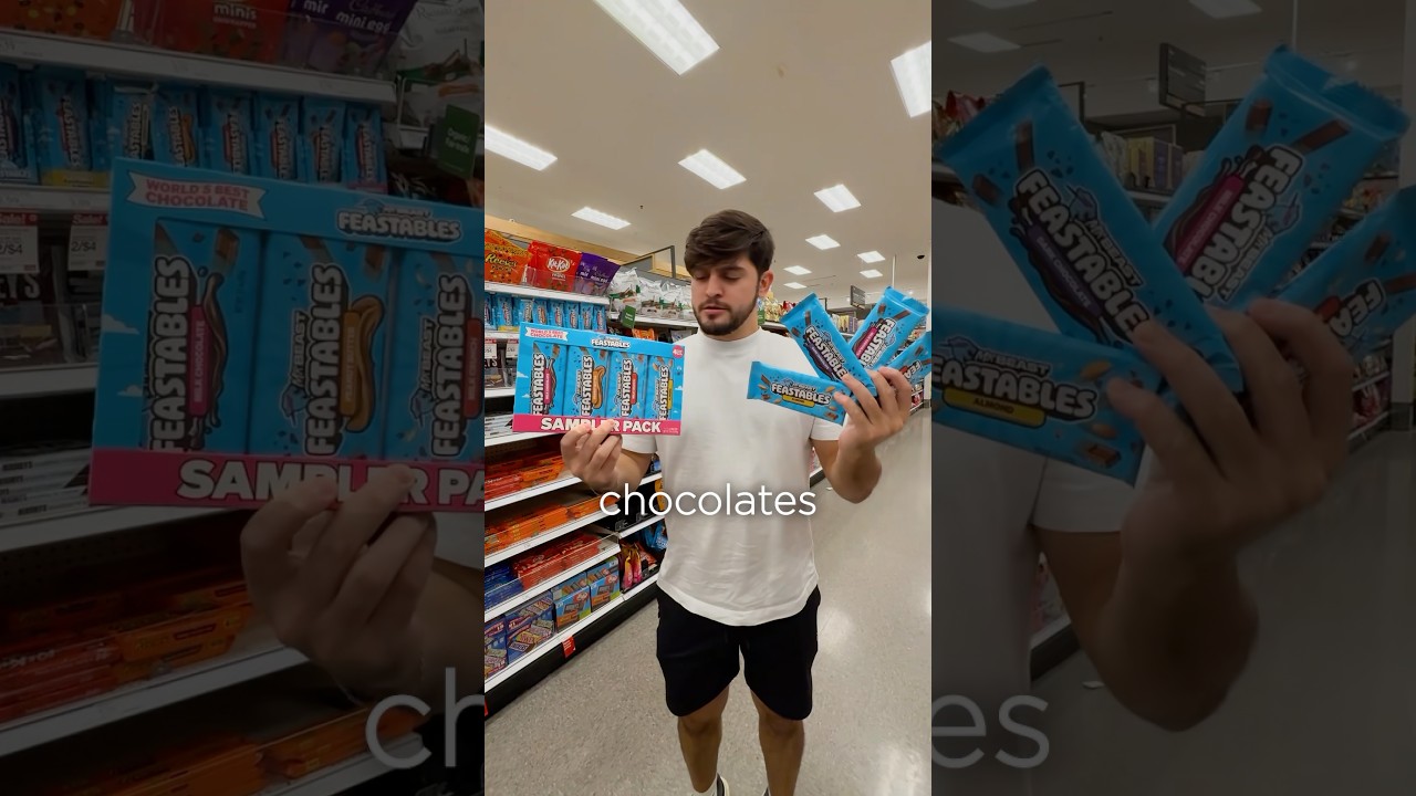 Testei os Novos Chocolates do MrBeast