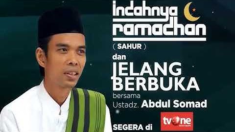 Alhamdulillah Selama Ramadhan UAS di tvOne