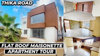 Inside a VERY SPACIOUS 4 BEDROOM ALL EN SUITE FLAT ROOF MAISONETTE ALONG THIKA ROAD |MEMBLEY NAIROBI