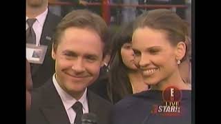 Hilary Swank - "E! Live From the Red Carpet" at the 2005 Academy Awards