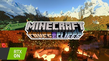 Caves and Cliffs 1.18 with RayTracing (WOW!!)