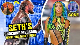 Seth Rollins HIDDEN Message That No One Heard Sonya BREAKS AWAY WWE Gives Up On Roman Reigns