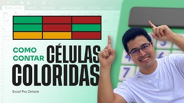 Contar Células Coloridas no Excel - CONT.SE Usando a Cor da Célula
