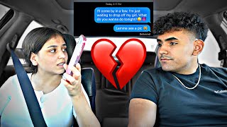 I SENT MY GIRLFRIEND THE WRONG TEXT MESSAGE!! *CAUGHT CHEATING*
