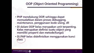 Teori: komponen PHP #part2