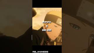 Naruto X udi udi song 🎵 🔥 [ NARUTO AND HINATA ] #anime #naruto #shortsfeed