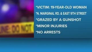 19-year-old grazed by alleged gunshot in downtown Cleveland, police say