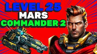 War Commander: Level 25 Mars V's Commander 2 Base.