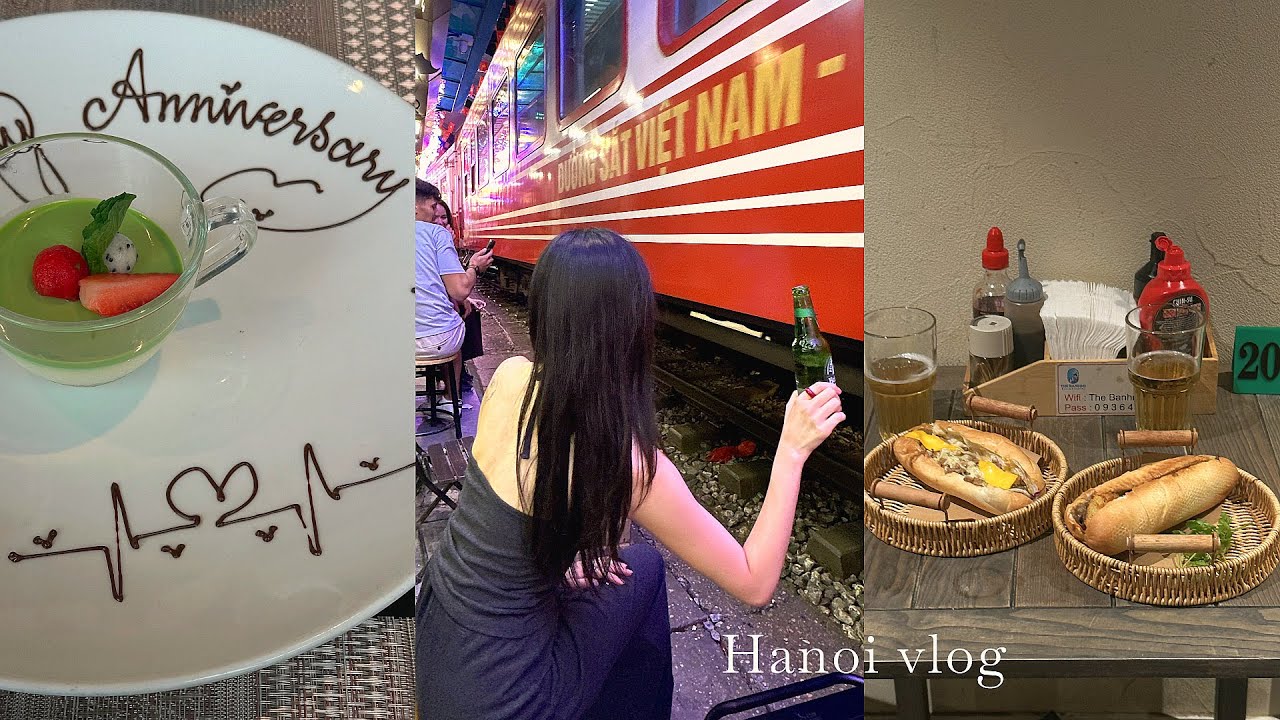 vlog 하노이 hanoi 4박5일 브이로그 | 구글리뷰 4.9 모음집 | 기념일에 먹고 마시고 즐기기 | 올드쿼터 루트