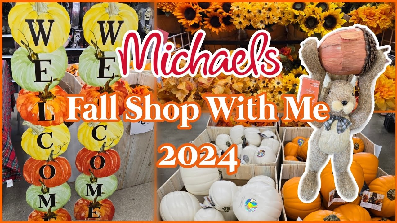 Michaels Fall MICHAELS FALL SHOP WITH ME 🐿🍂 UNBELIEVABLE FALL DECOR - YouTube