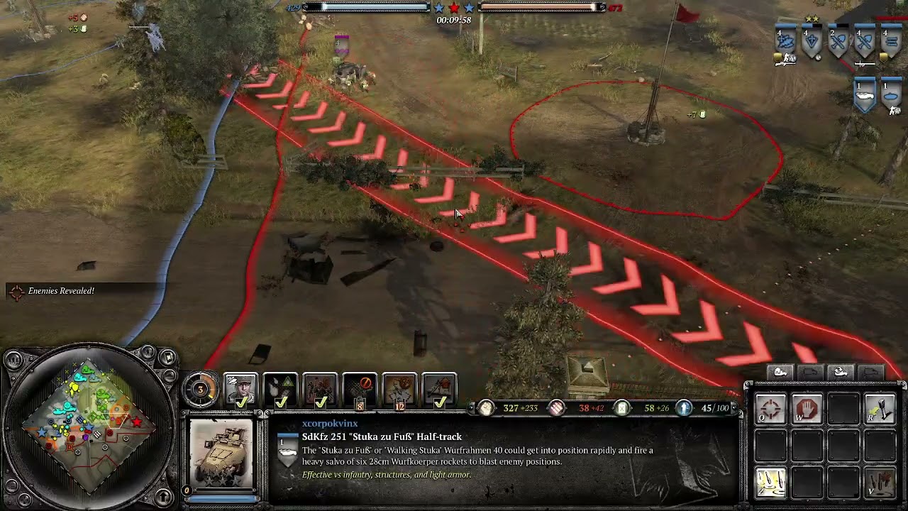On the road to TOP RANK[4v4]  lvl 11| Company Of Heroes 2 Axis Ranked Match  305 - with teammate
