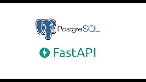 How to connect Postgresql  Database to FastAPI?