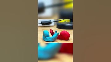 Snails | Claymation (my first claymation) #stopmotion #claymation #shorts #animation