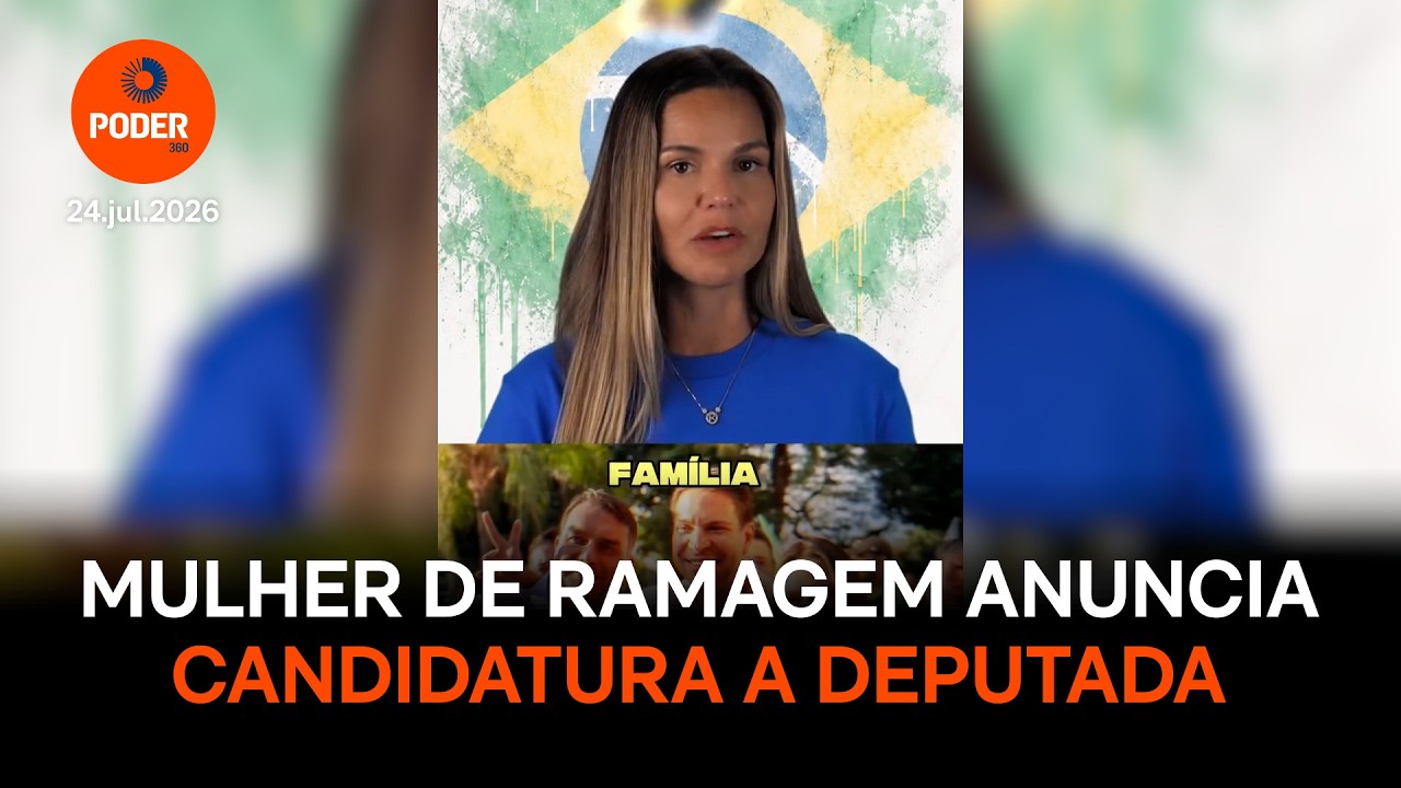 Mulher de Ramagem anuncia candidatura como deputada federal