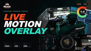 Live Motion Overlay + WLED Implementation - 6DOF Motion Sim