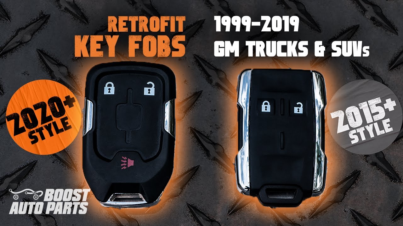 2020 Style Silverado & Sierra Key Fob Retrofit (1999-2007 GM Trucks &  SUV's) – Boost Auto
