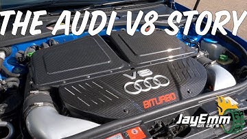 Legendarische motoren: de Audi V8 (en zijn verrassende geschiedenis)