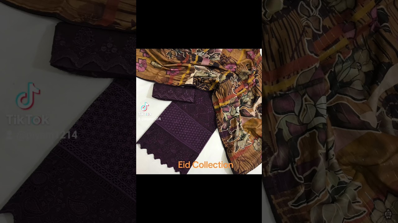 "ChickenKari Lawn• Premium Lawn Front Boring Daman With Cut Work Embroidery Shirt , Premium