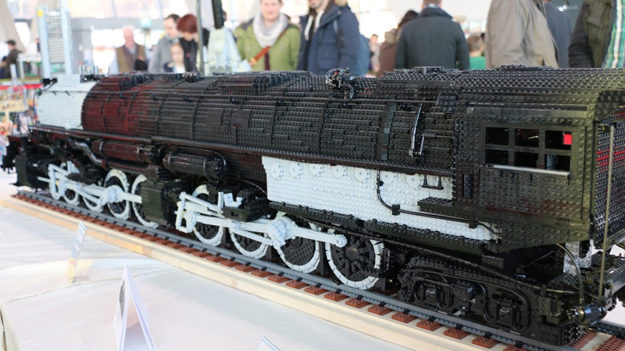 HUGE LEGO TRAINS: & - YouTube