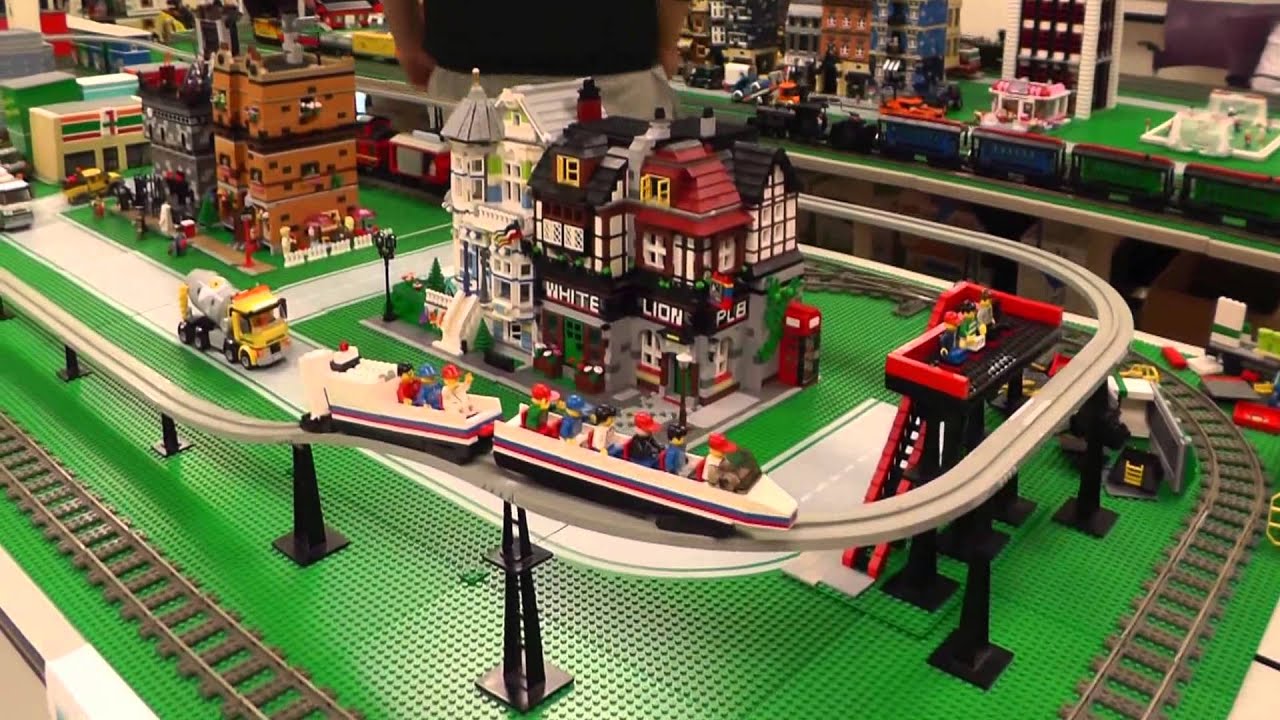 WamaLTC LEGO Train Layout at the 2013 Rockville Lions Train Show