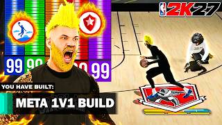 I debuted my META 1V1 BUILD on NBA 2K27...