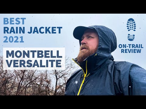 Best Backpacking Rain Jacket 2021 - Montbell Versalite - On-Trail Review