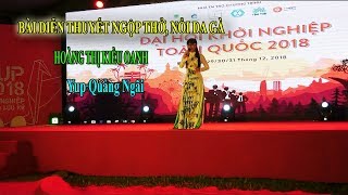 Bài diễn thuyết đạt giải vô địch của KIỀU OANH Chủ đề CỘI NGUỒN l Cuộc sống Miền Trung
