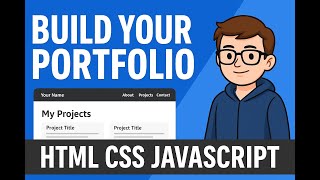Create Personal Portfolio Website using HTML CSS JavaScript | Beginner to Pro Guide 2025