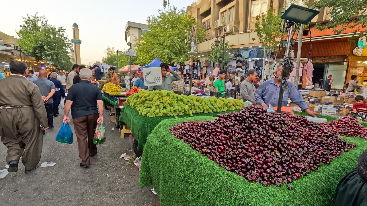 The Most Beautiful Ramadan Bazaar in Kurdistan! So Crowded!