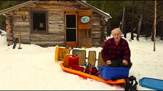 Weather Too Good not to Return to MN-Martin's Old Off Grid Log Cabin#266