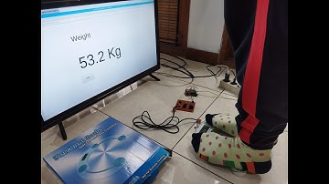 Digital body scale custom with esp8226 using php and MySQL