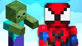 Örümcek Adam Meslek Öğreni̇yor - Minecraft