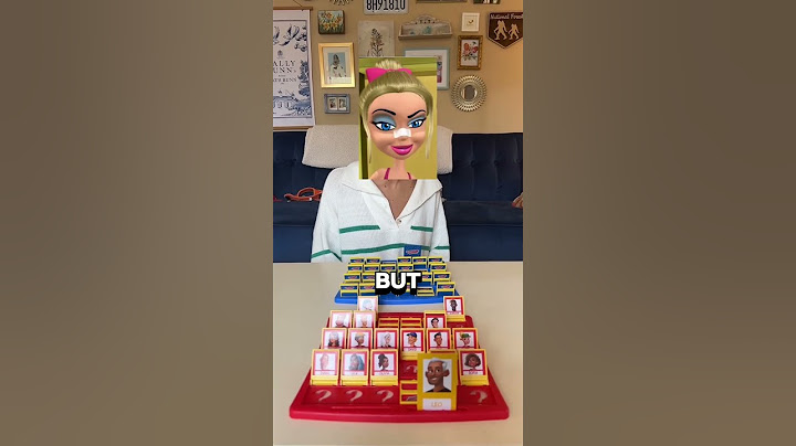 Always win Guess Who?! 😅