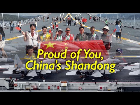70,000-Ton PLA Warship Revealed! Hong Kong Residents Tour SHANDONG Aircraft Carrier Episode cover